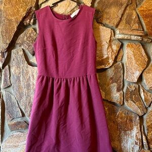 LOFT Burgundy Casual Kids Dress